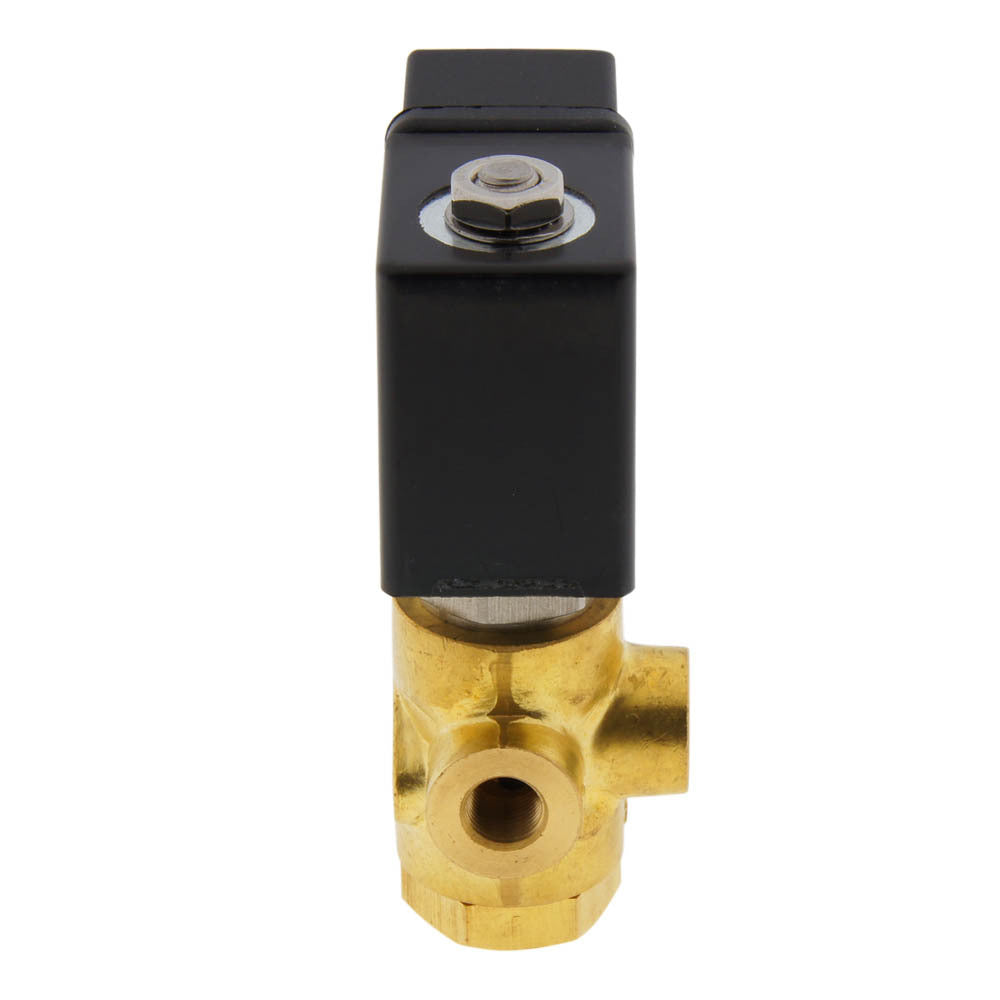 Solenoid Valve TP-DA 1/8'' 3/2 Way NC Brass FKM 0-9bar 24V DC