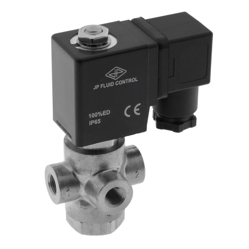 Solenoid Valve TP-DD 1/8'' 3/2 Way UN Stainless Steel EPDM 0-5bar 380V AC