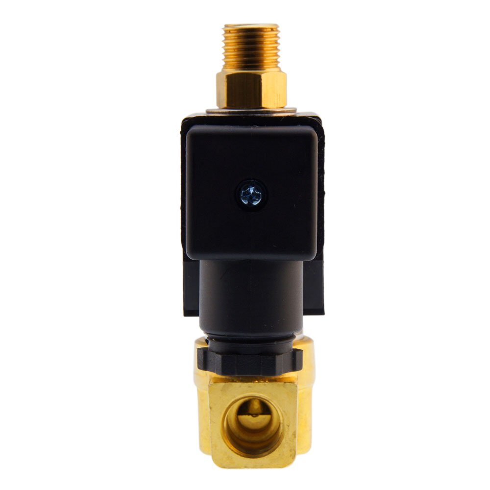 Solenoid Valve TW-DA 1/4'' 3/2 way NC brass EPDM 0-5bar 24V AC