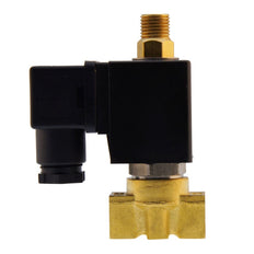 Solenoid Valve TW-DA 1/8'' 3/2 way NC brass FKM 0-10bar 230V AC