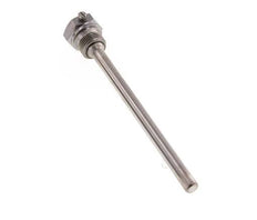 Steel St35 G 1/2 Inch Thermowell for 160mm Stem Max 600°C and 25 Bars