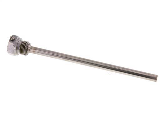 Steel St35 G 1/2 Inch Thermowell for 200mm Stem Max 600°C and 25 Bars