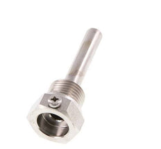 Stainless Steel G 1/2 Inch Bolt Fix Thermowell for 63mm Stem Max 600°C and 25 Bars