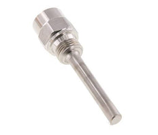 Stainless Steel G 1/2 Inch Thermowell for 100mm Stem Max 600°C and 25 Bars