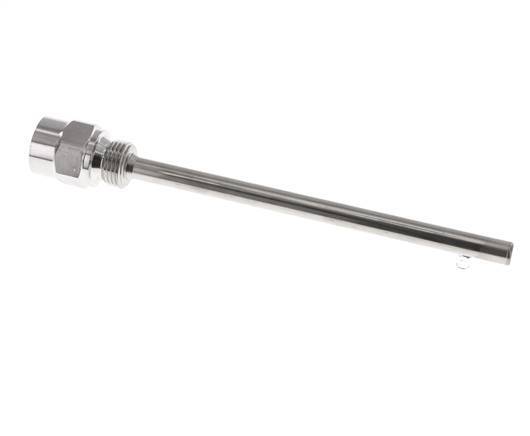 Stainless Steel G 1/2 Inch Thermowell for 200mm Stem Max 600°C and 25 Bars