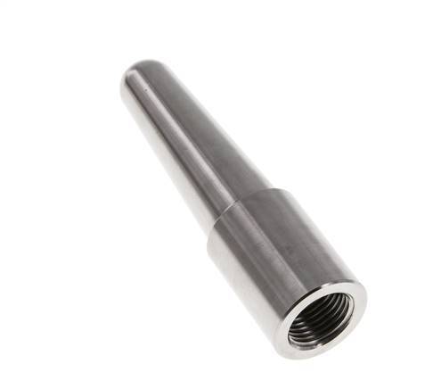 Stainless Steel Welding Connection Thermowell for 100mm Stem Max 600°C and 25 Bars