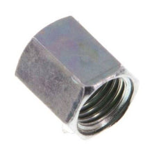 M8x1 x 4LL Zinc plated Steel Union nut for Cutting ring [20 Pieces]