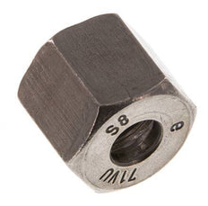 M16x1.5 x 8S Stainless steel Union nut for Cutting ring