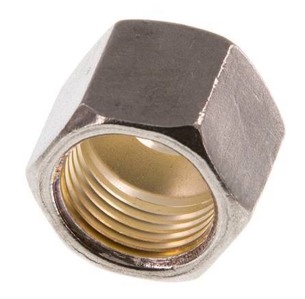 M18x1.5 x 10S Stainless steel Union nut for Compression ring