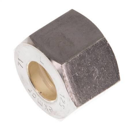 M20x1.5 x 12S Stainless steel Union nut for Compression ring