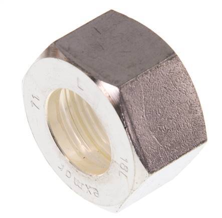 M26x1.5 x 18L Stainless steel Union nut for Compression ring