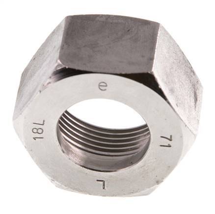 M26x1.5 x 18L Stainless steel Union nut for Cutting ring
