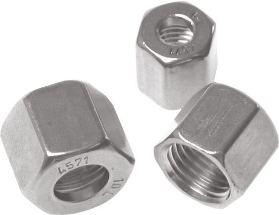 M36x2.0 x 28L Stainless steel Union nut for Cutting ring