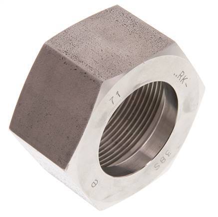 M52x2 x 38S Stainless steel Union nut for Cutting ring