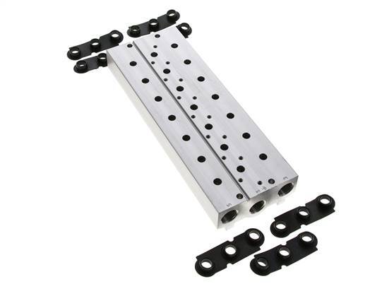 6xG3/8'' Manifold 7-Station Festo 8026266 VABM-B10-25S-G38-7