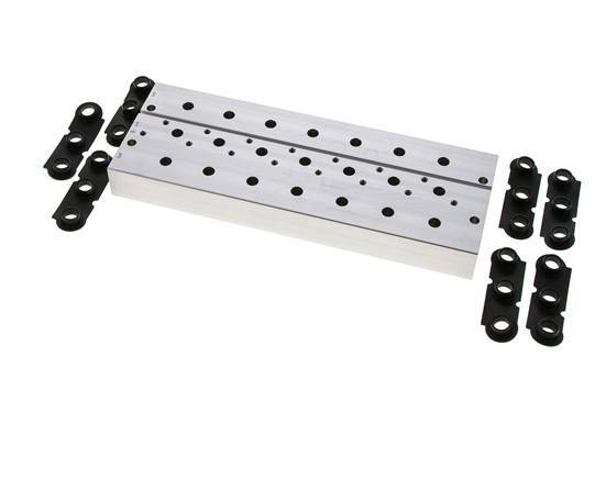 6xG3/8'' Manifold 7-Station Festo 8026266 VABM-B10-25S-G38-7