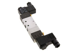 5/3 G1/4'' (G1/8'') Pressure Center Solenoid Valve 12V DC 1.5-8bar/21.0-112psi E.MC