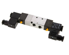 5/3 G1/4'' (G1/8'') Pressure Center Solenoid Valve 12V DC 1.5-8bar/21.0-112psi E.MC