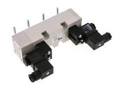 5/3 ISO 5599-2 Exhaust Center Solenoid Valve 115V AC 2-10bar/28-140psi YPC