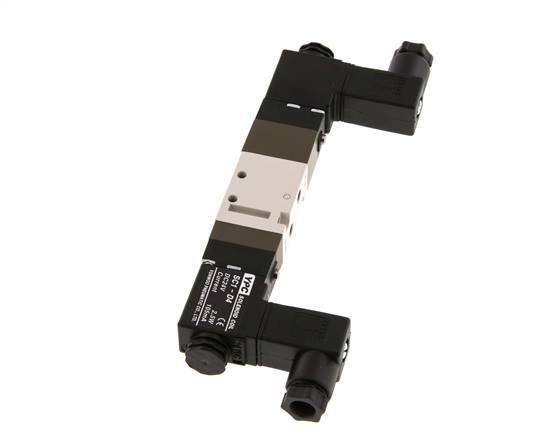 5/3 M5 Exhaust Center Solenoid Valve 115V AC 2-10bar/28-140psi YPC