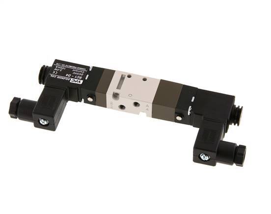 5/3 M5 Exhaust Center Solenoid Valve 115V AC 2-10bar/28-140psi YPC