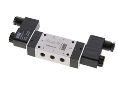 5/3 G1/8'' Pressure Center Solenoid Valve 24V DC 3-8bar/42-112psi Airtec