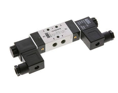 5/3 G1/8'' Exhaust Center Solenoid Valve 230V AC 3-10bar/42-140psi Airtec