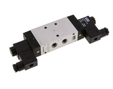 5/3 G1/4'' Pressure Center Solenoid Valve 230V AC 3-10bar/42-140psi Airtec