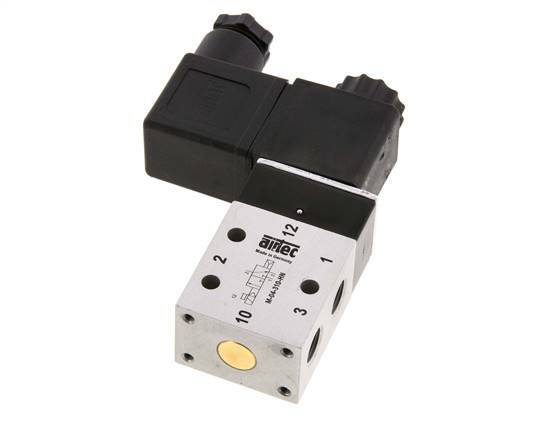 3/2 G1/8'' NC Solenoid Valve 24V AC 2-10bar/28-140psi Airtec