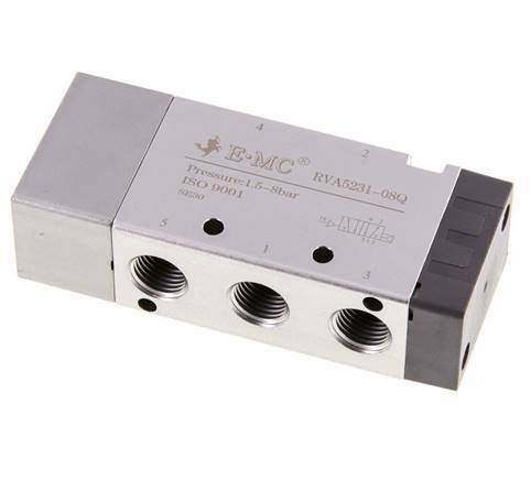 5/2 G1/4'' (G1/8'') Air Pilot Valve 1.5-8bar/21.0-112psi E.MC