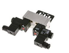 5/3 ISO 5599-1 Exhaust Center Solenoid Valve 24V DC 3-10bar/42-140psi Airtec