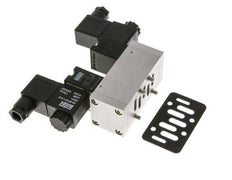 5/3 ISO 5599-1 Exhaust Center Solenoid Valve 24V DC 3-10bar/42-140psi Airtec