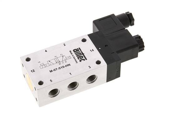 5/2 G1/4'' Solenoid Valve 24V AC 1.5-10bar/21.0-140psi Airtec