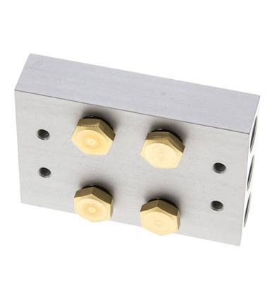 Manifold 2-Station 5/2 5/3way Airtec M05/P05