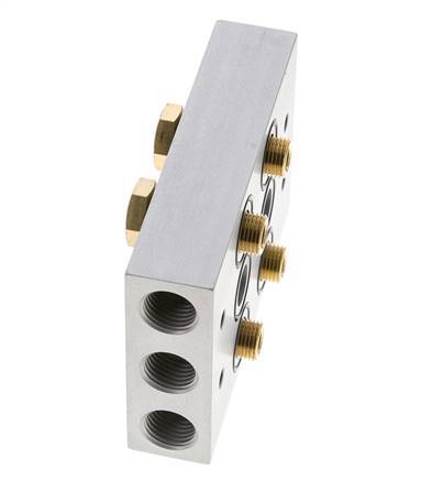 Manifold 2-Station 5/2 5/3way Airtec M05/P05