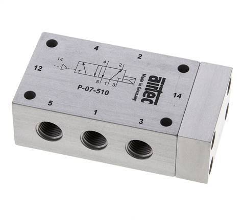 5/2 G1/4'' Air Pilot Valve ATEX 1.5-10bar/21.0-140psi Airtec