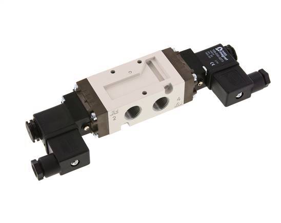 5/2 G3/8'' Bistable Solenoid Valve 24V DC 1.5-10bar/21.0-140psi YPC