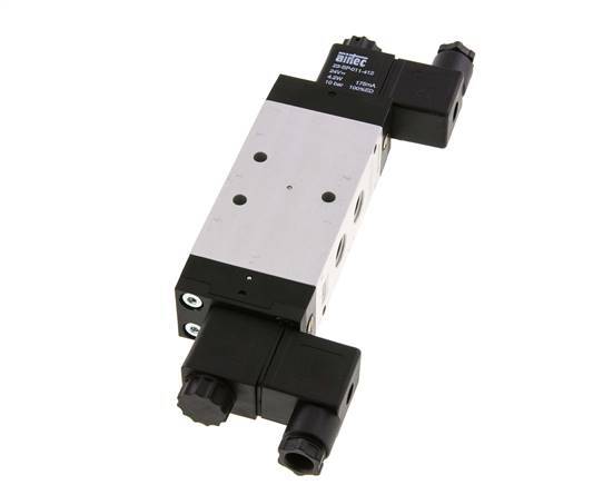 5/2 G1/4'' Bistable Solenoid Valve 115V AC 2.5-10bar/35.0-140psi Airtec