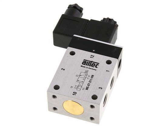 3/2 G1/4'' (G1/8'') Solenoid Valve External Pilot 24V AC 0-10bar/0-140psi Airtec