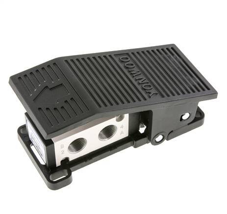 5/2 G3/8'' (G1/4'') Foot Pedal Valve 1.5-8bar/21.0-112psi