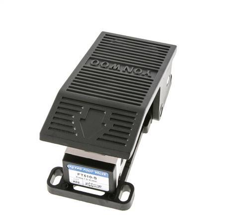 5/2 G3/8'' (G1/4'') Foot Pedal Valve 1.5-8bar/21.0-112psi