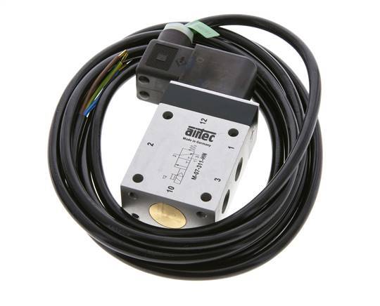 3/2 G1/4'' NC Solenoid Valve 230V AC ATEX 2.5-10bar/35.0-140psi Airtec