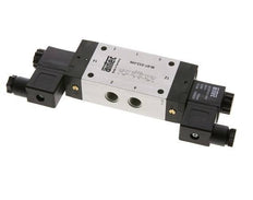 5/3 G1/4'' Exhaust Center Solenoid Valve 12V DC 3-8bar/42-112psi Airtec