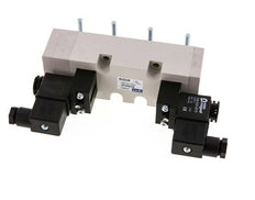 5/3 ISO 5599-2 Pressure Center Solenoid Valve 12V DC 2-10bar/28-140psi YPC