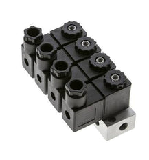 4x3/2 G1/8'' NC Solenoid Valve 24V DC -0.95-10bar/-13.2-140psi Airtec