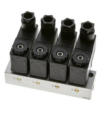 4x3/2 G1/8'' NC Solenoid Valve 24V DC -0.95-10bar/-13.2-140psi Airtec