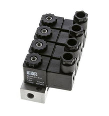 4x3/2 G1/8'' NC Solenoid Valve 24V DC -0.95-10bar/-13.2-140psi Airtec