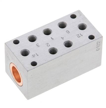 5/2 M5 Bistable Air Pilot Valve 0-10bar/0-140psi Airtec