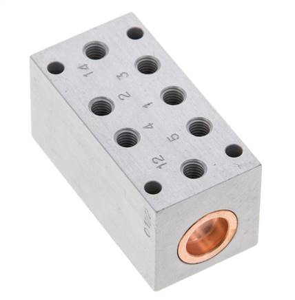 5/2 M5 Bistable Air Pilot Valve 0-10bar/0-140psi Airtec