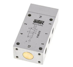 5/2 G1/8'' Air Pilot Valve ATEX 2-10bar/28-140psi Airtec